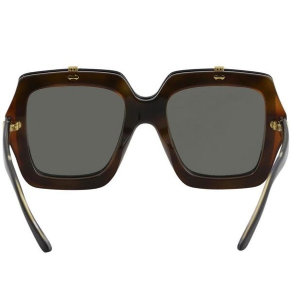 GUCCI Fashion Collection GG0088S GG/0088/S Square Flip Up Retro Sunglasses main image 4